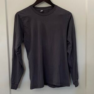Grey Long Sleeve Shirt